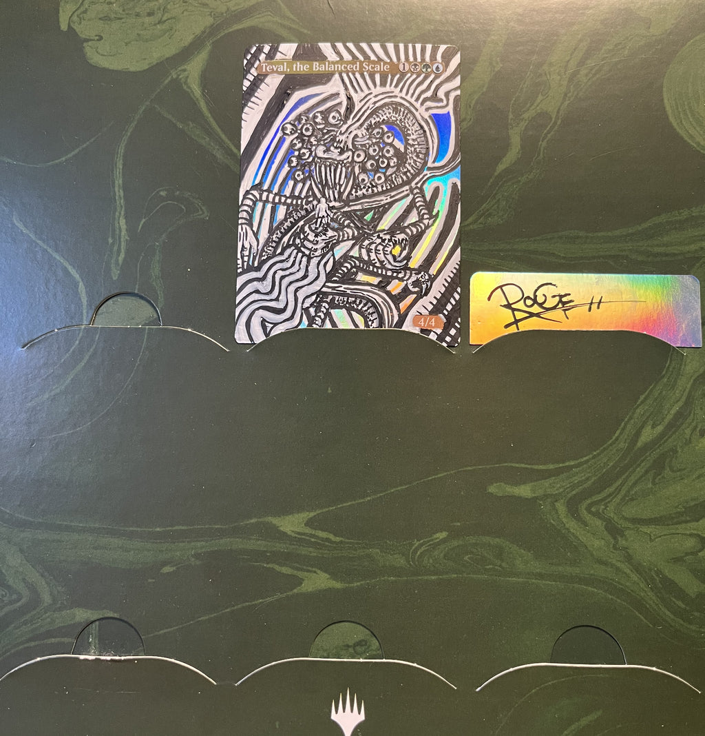 TEVAL, THE BALANCED SCALE - ALTERNATE ART FOIL