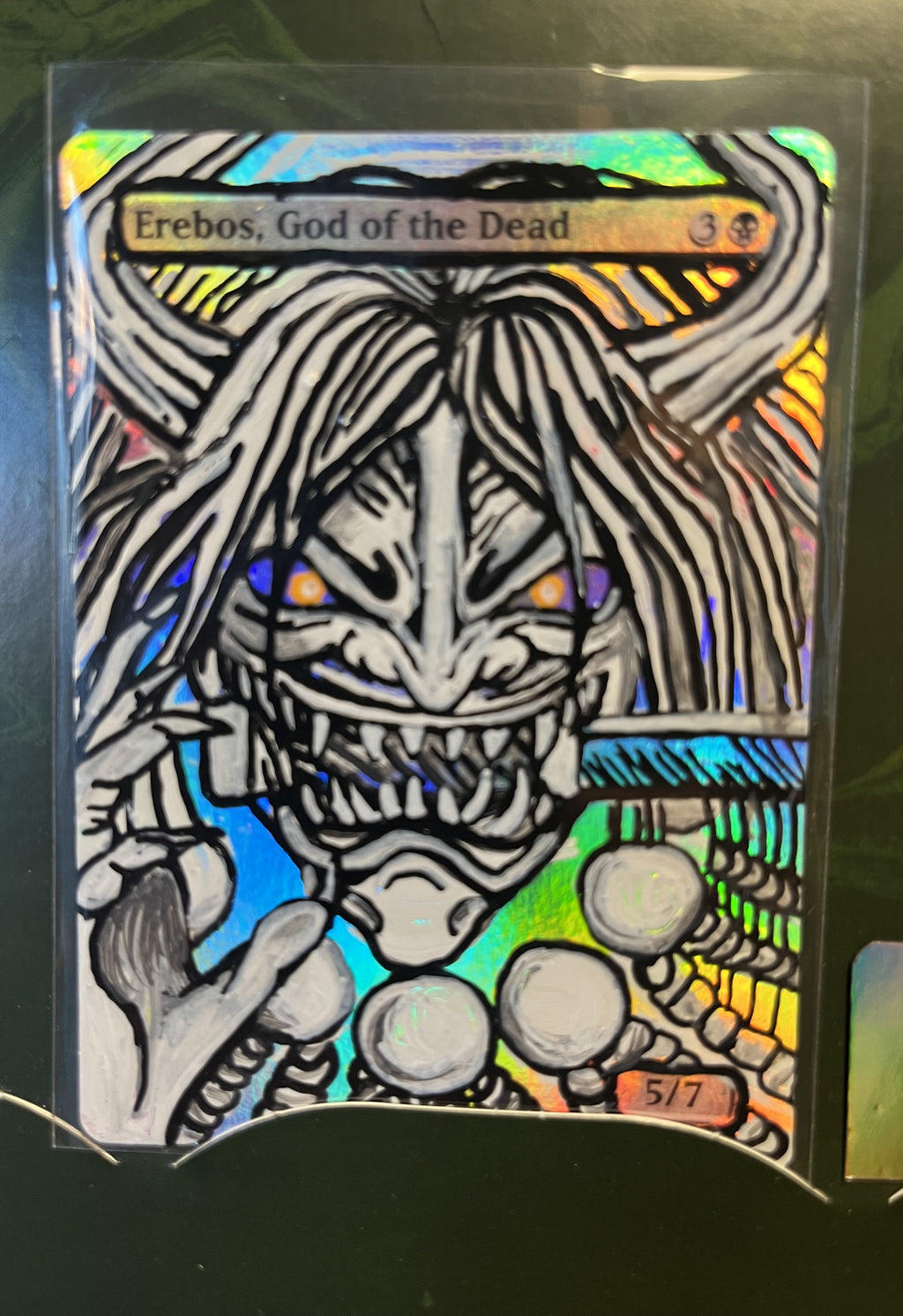 EREBOS, GOD OF THE DEAD - ALTERNATE ART FOIL
